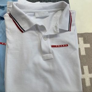prada linea rossa polo